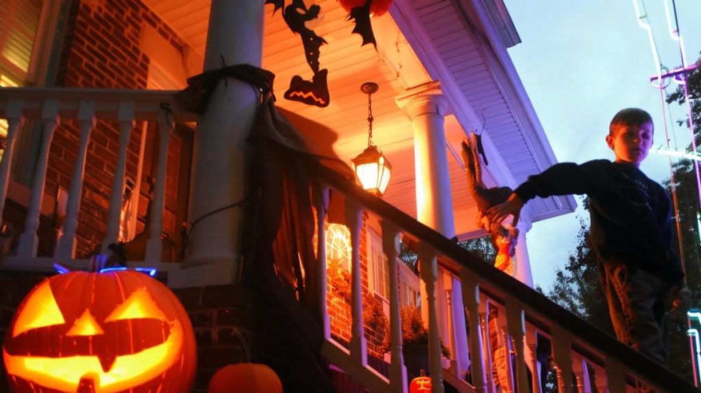Boy Decorates the House of a Lonely Old Lady for Halloween to Convince Her That the Holiday Is Worth Celebrating